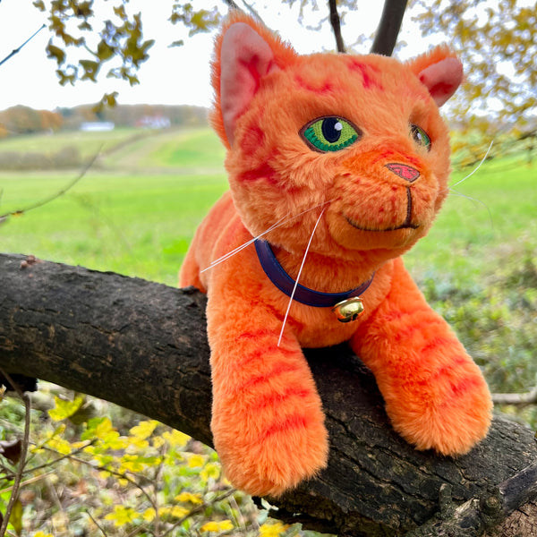 Red cat plush on sale