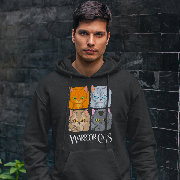 Warriors Cats Character Hoodie Multiple Characters, Styles, Sizes