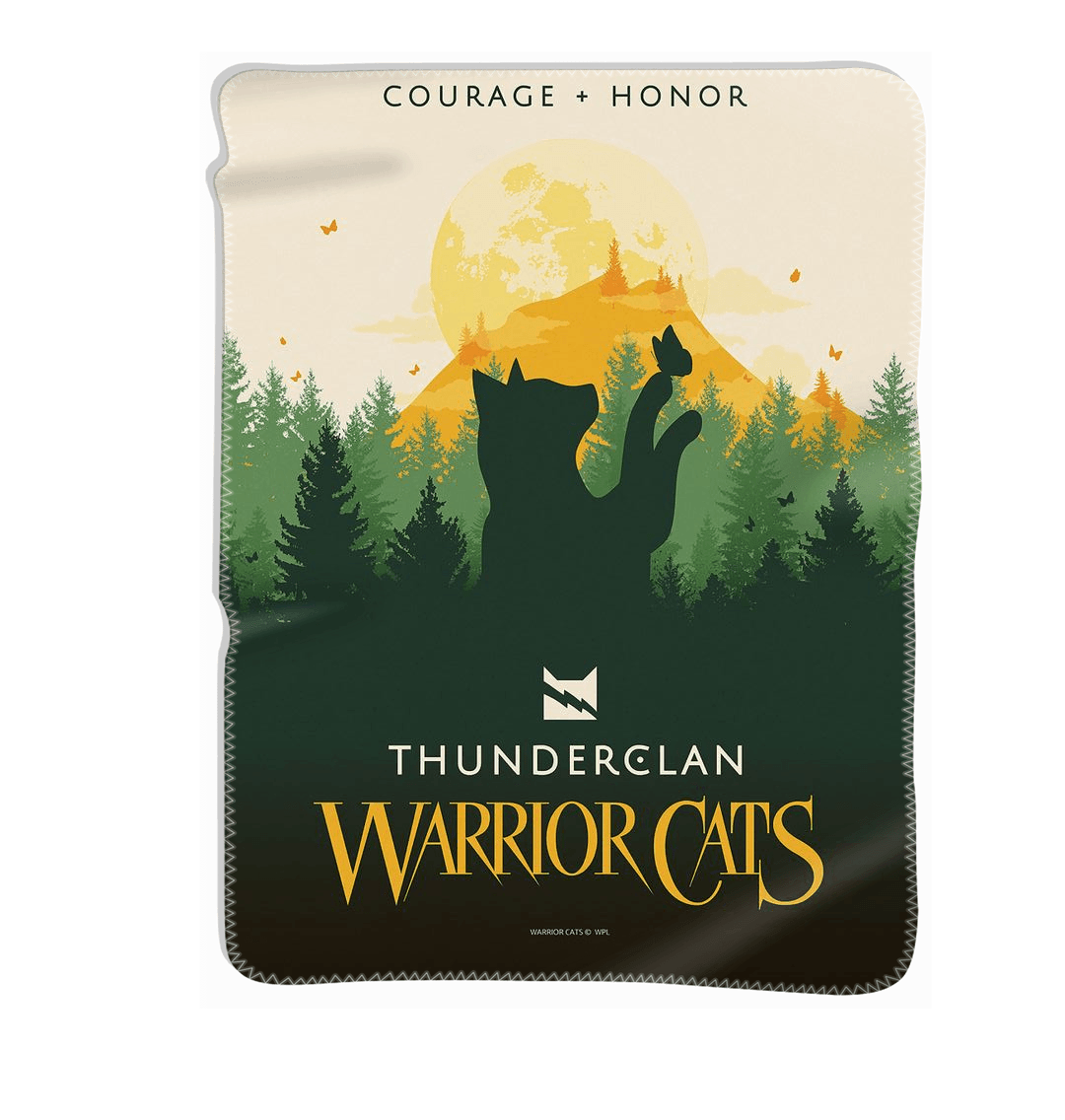 ThunderClan Epic Poster Blanket Warriors Cats Store - USA