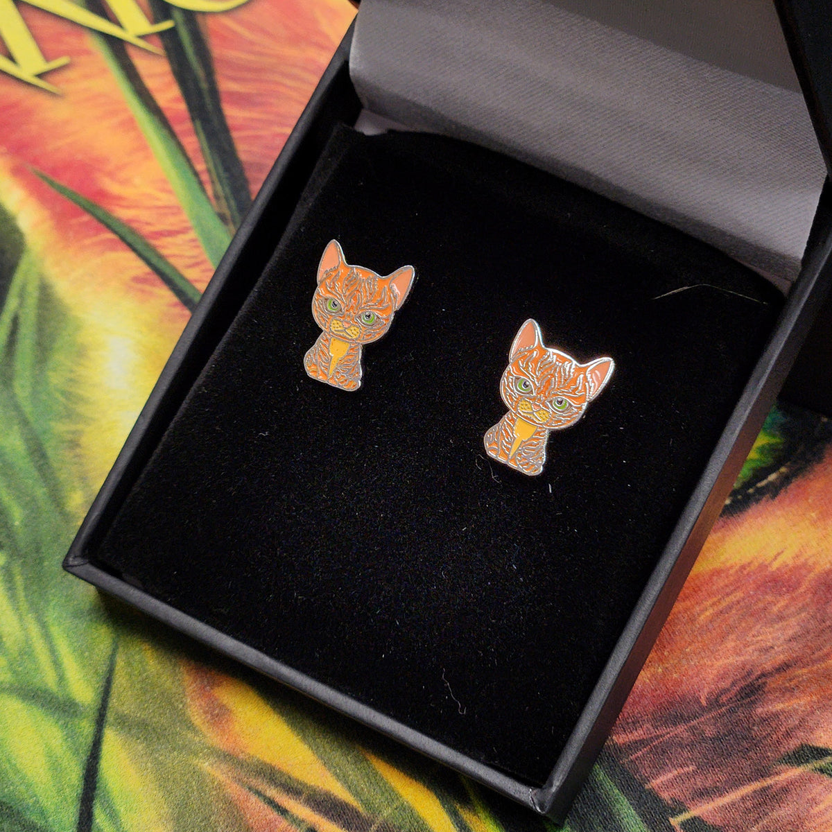 Firestar Earrings Warriors Cats Store - USA