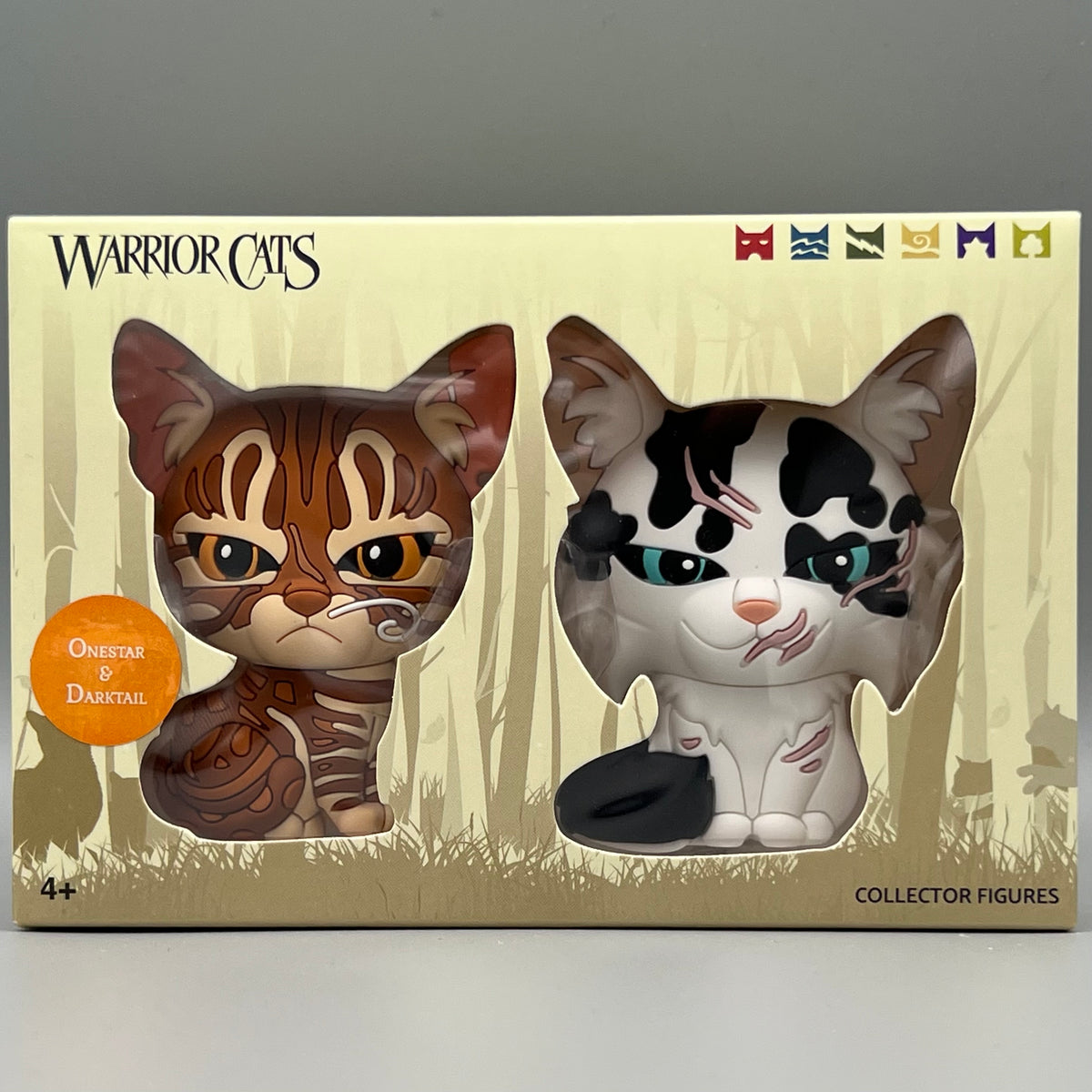 Onestar &amp; Darktail - Mini Collector Figures (Series 7) Warriors Cats Store - USA