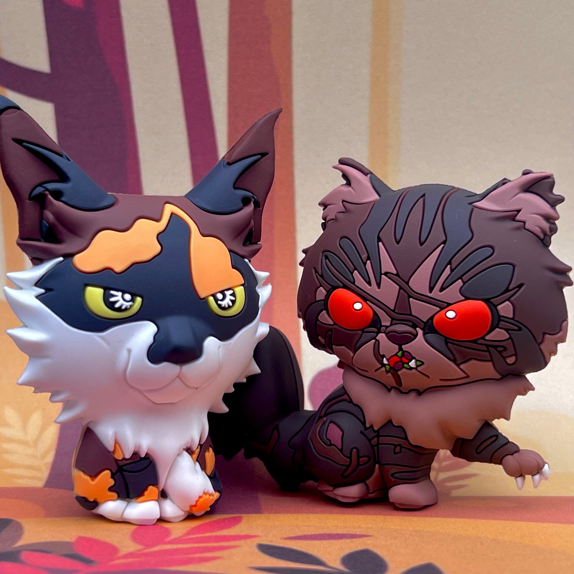 Brokenstar & Sol - Mini Collector Figures (Series 8) Warriors Cats Store - USA