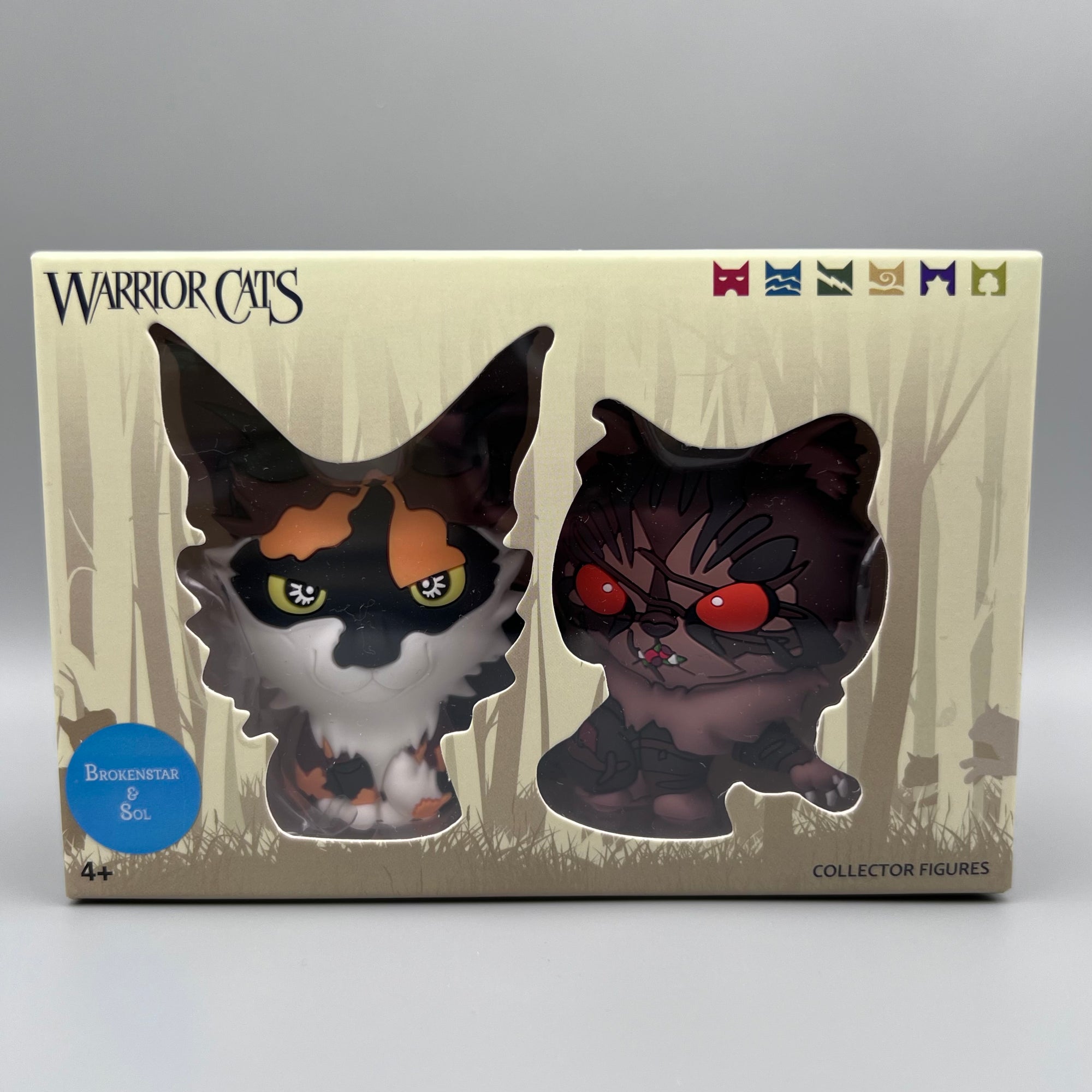 Brokenstar & Sol - Mini Collector Figures (Series 8) Warriors Cats Store - USA