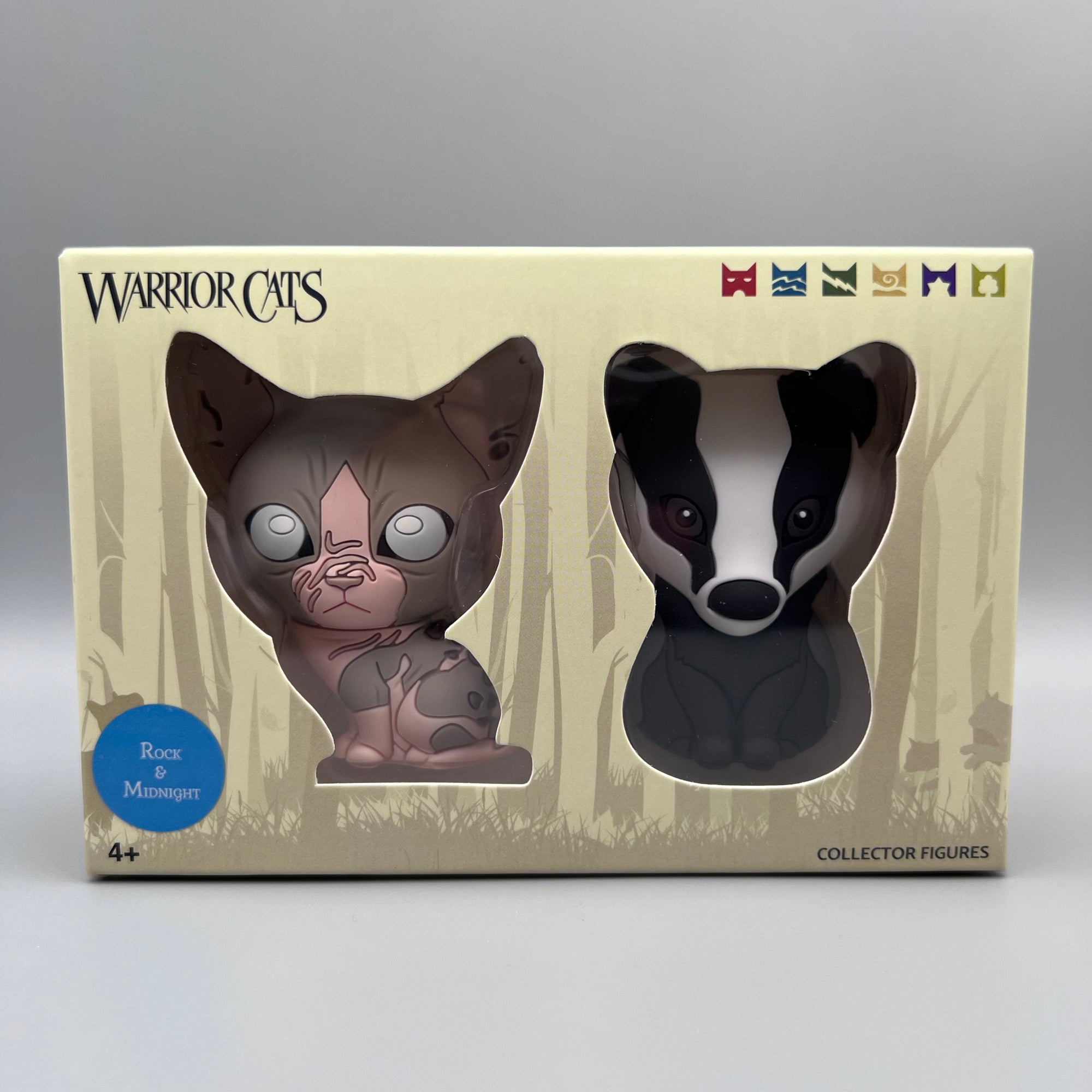 Rock & Midnight - Mini Collector Figures (Series 8) Warriors Cats Store - USA