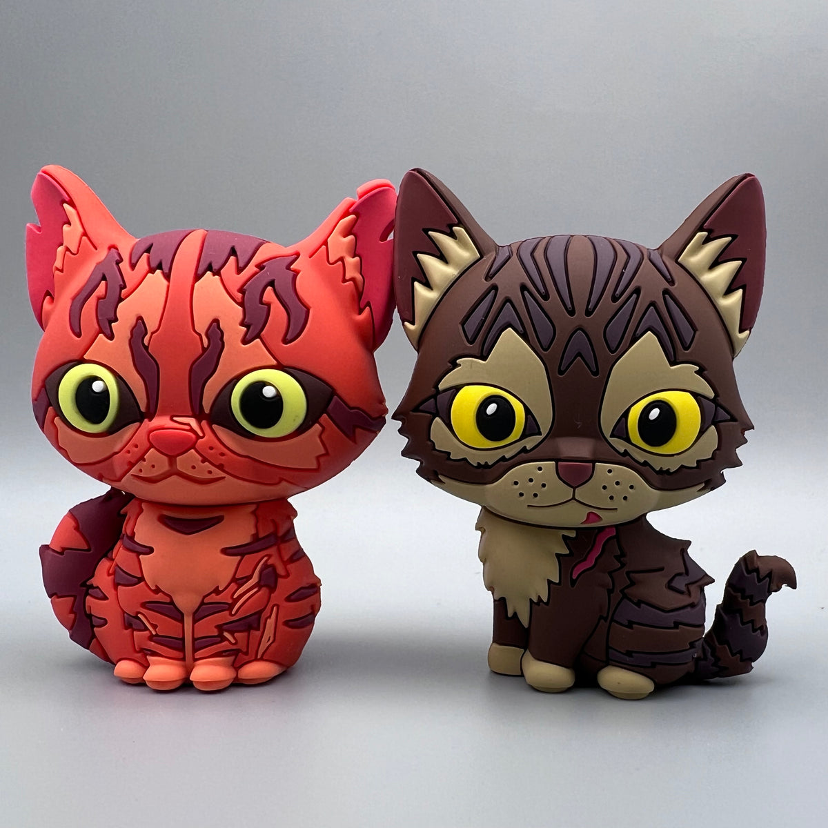 Brambleclaw and Squirrelflight - Mini Collector Figures (The NEW Prophecy) Warriors Cats Store - USA