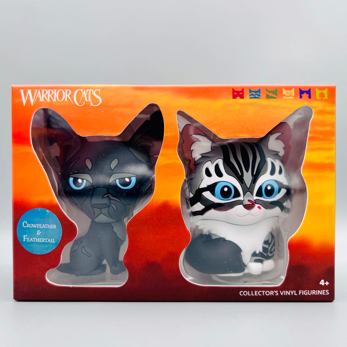 Crowfeather and Feathertail - Mini Collector Figures (The NEW Prophecy) Warriors Cats Store - USA