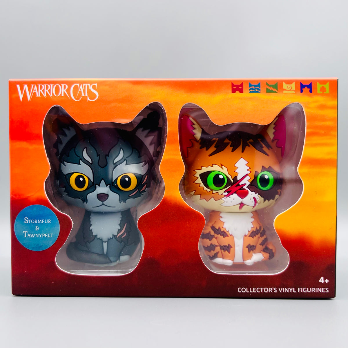 Stormfur and Tawnypelt - Mini Collector Figures (The NEW Prophecy) Warriors Cats Store - USA