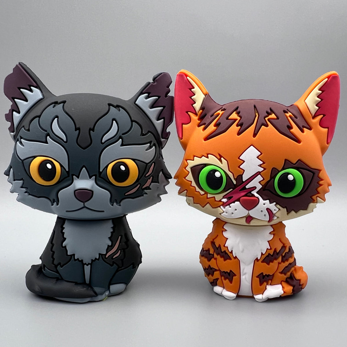 Stormfur and Tawnypelt - Mini Collector Figures (The NEW Prophecy) Warriors Cats Store - USA