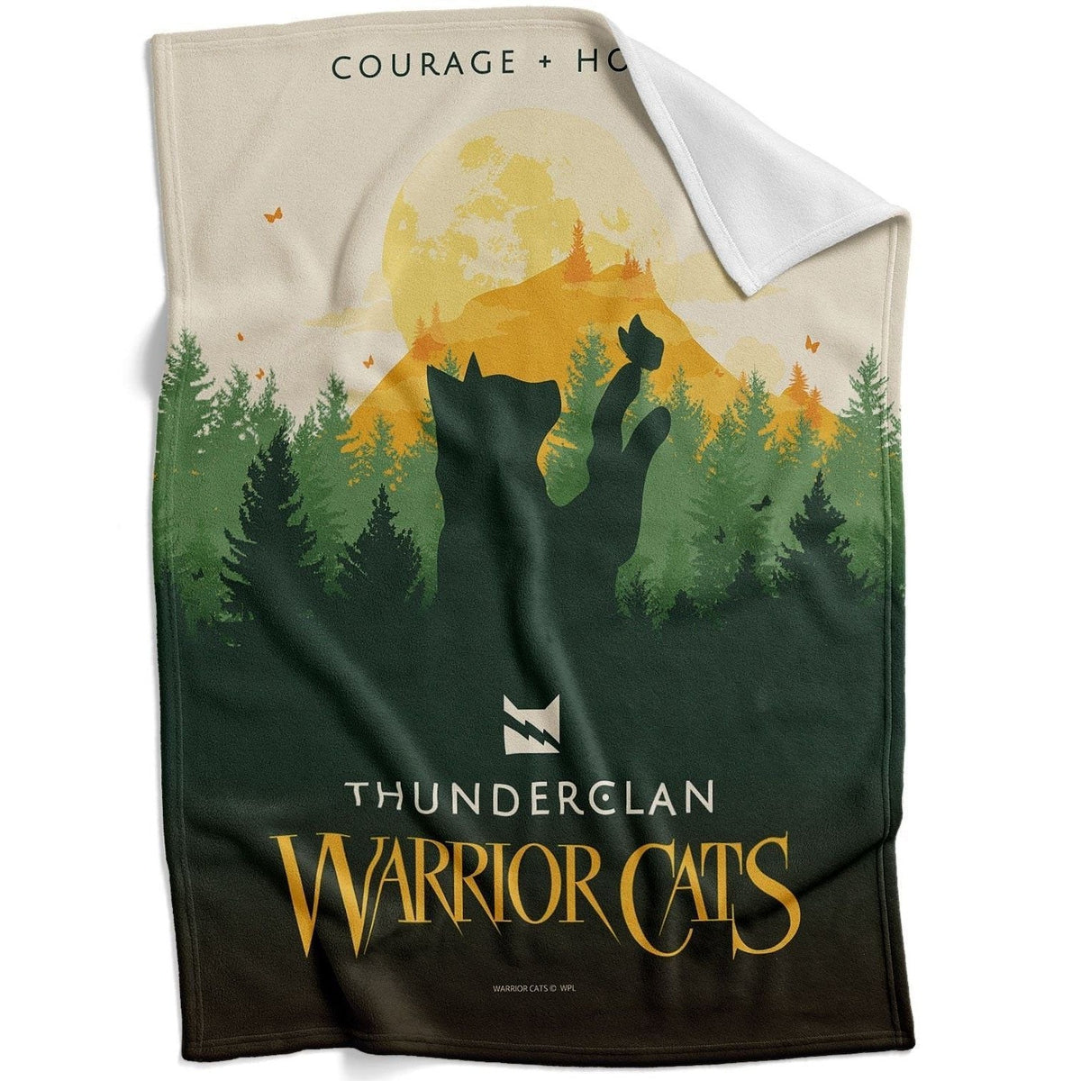 ThunderClan Epic Poster Blanket Warriors Cats Store - USA