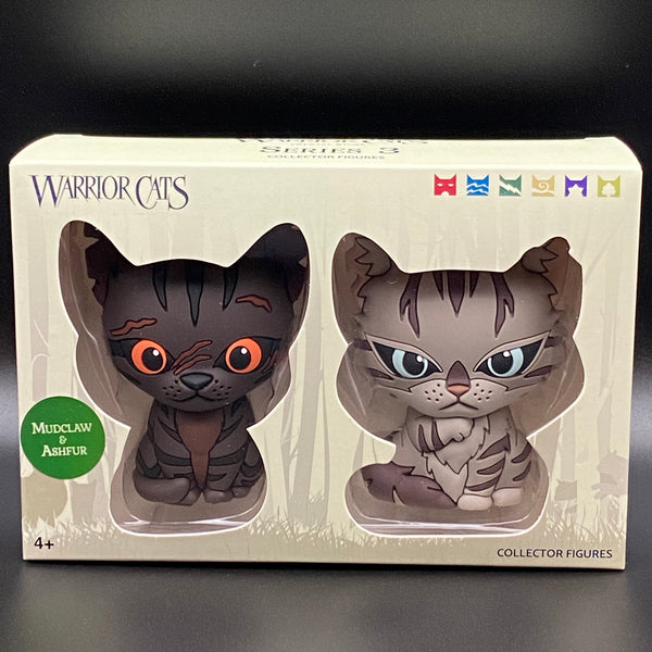 Mudclaw and Ashfur - Mini Collector Figures (Series 3) l Official ...