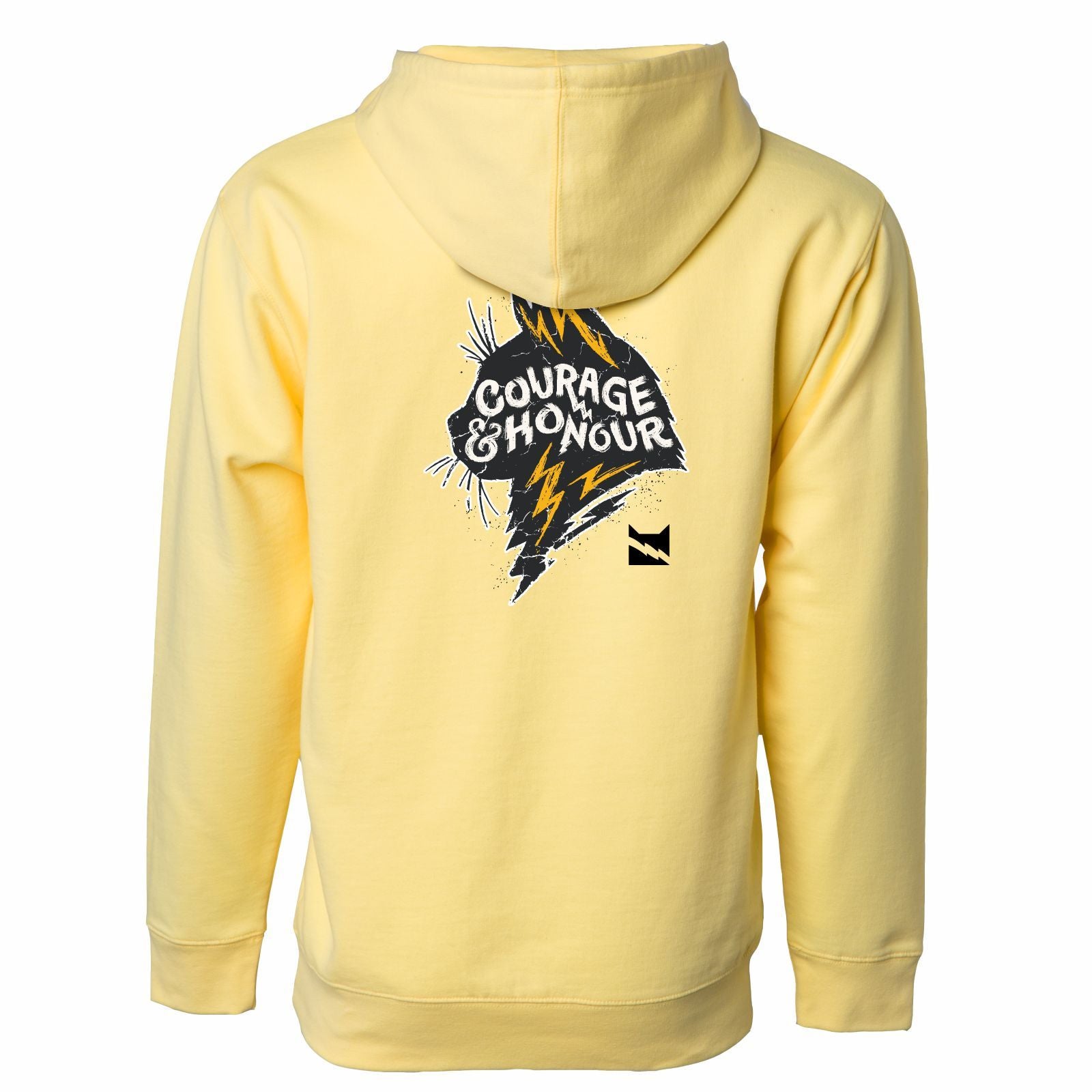 WARRIORCATS: THUNDERCLAN Adult Fleece Hoody - Light Yellow